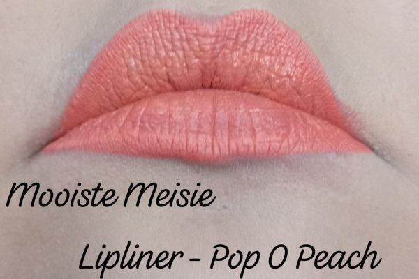 Mooiste Meisie liquid Lipliner Shade Pop-O-Peach. Wow wow wow