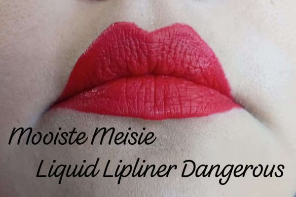 Mooiste Meisie Liquid Lipliner shade Dangerous.