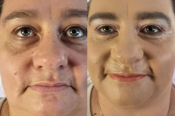 Mini Makeover 14 Dec 2024 <br> <br>Beautiful client: Gwen, <br> <br>Products applied: <br>Radiant Image Day & Night Cream, <br>Liquid Primer <br>Foundation; Alabaster - Serum <br>Sunshin..