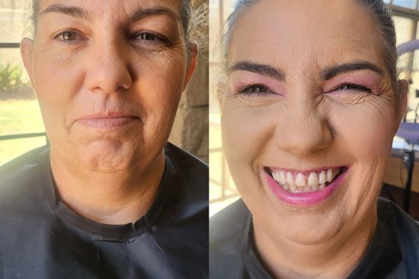 Mini Makeover 12 Dec 24 <br> <br>Mother and daughter  <br> <br>Beautiful transformation done on Ann